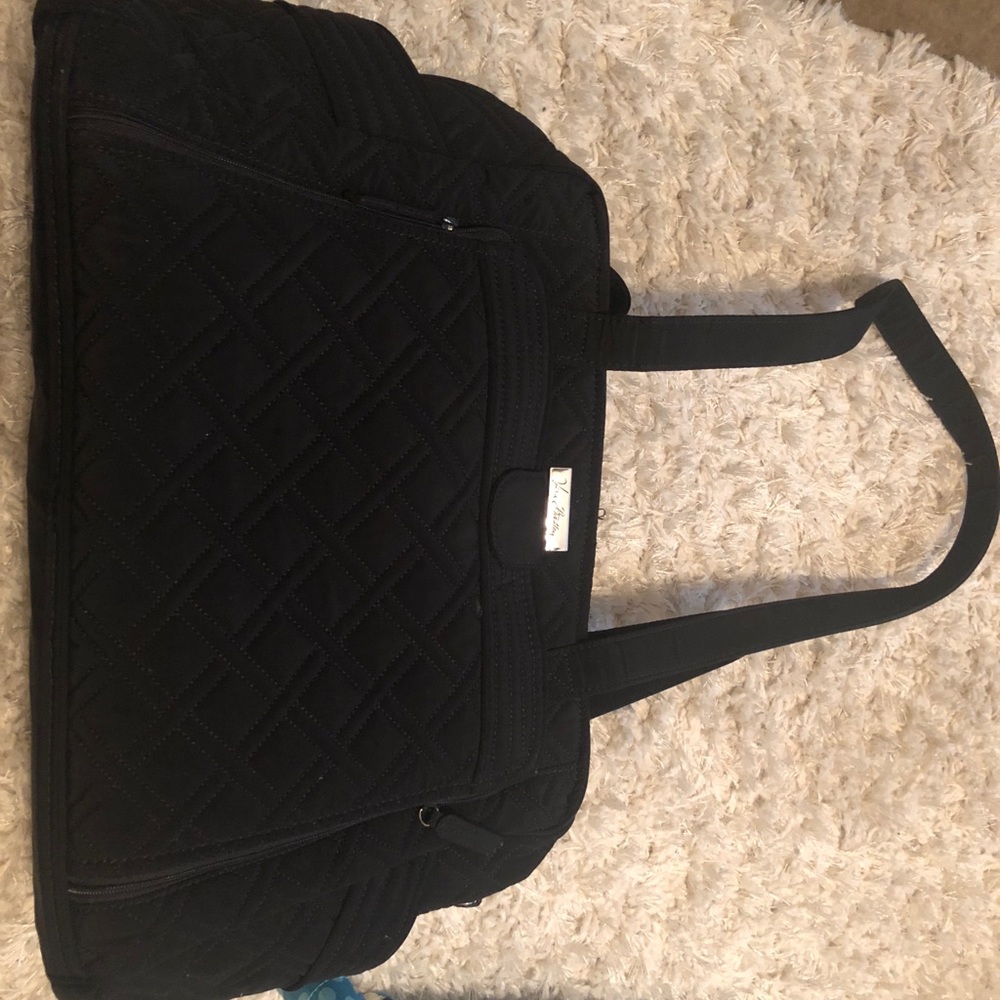 Vera Bradley diaper bag with stroller straps